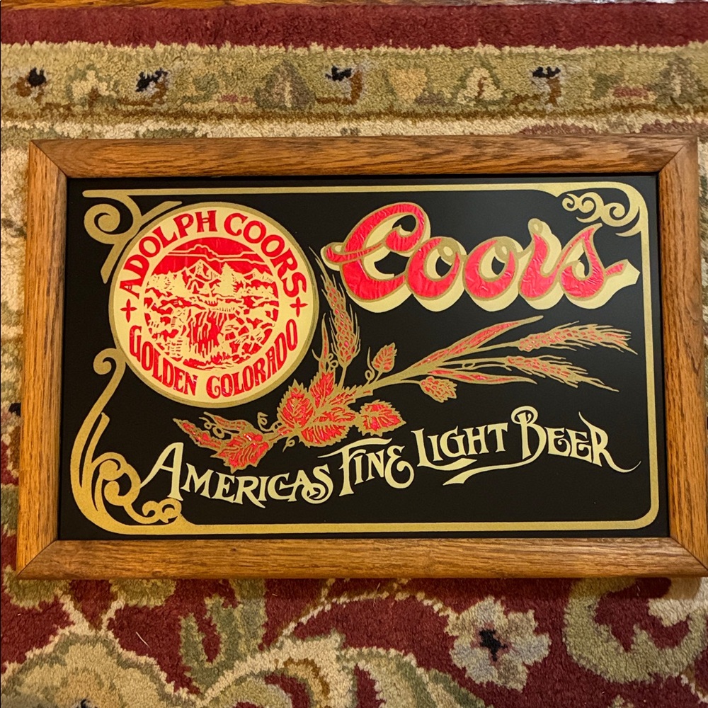 Coors Vintage Wall Sign